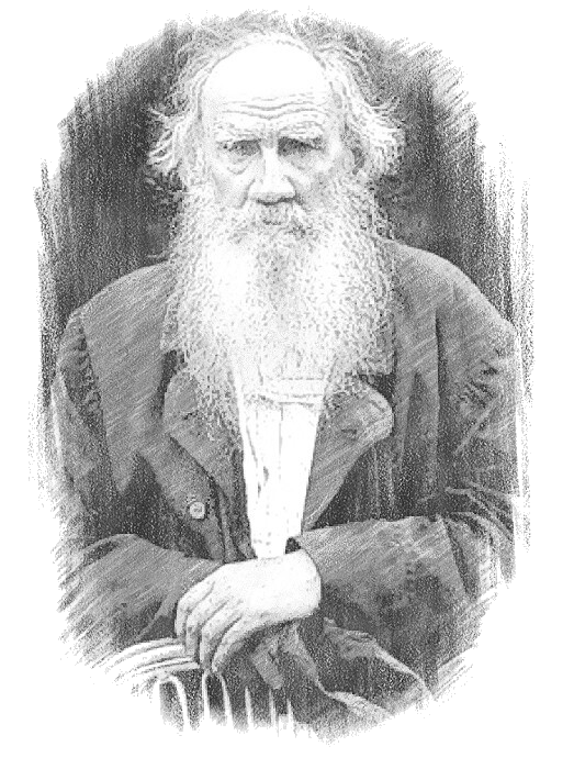 مجلة الكاتب :: ليون توبستوي :: بريشة وليم نصار